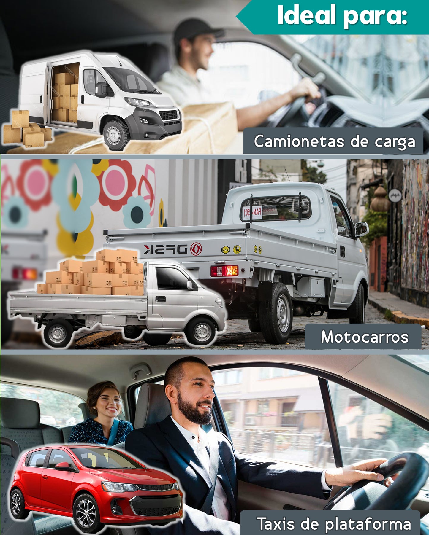 DashCam 4G-GPS, Cámara doble lente frente e interior para automóvil, camión