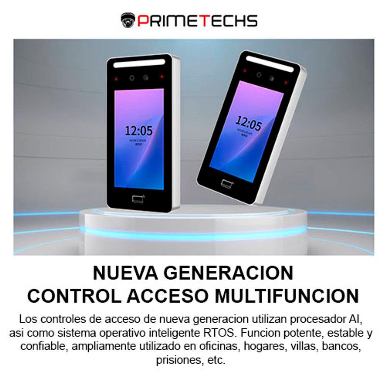 Control de acceso con reconocimiento facial / WIFI