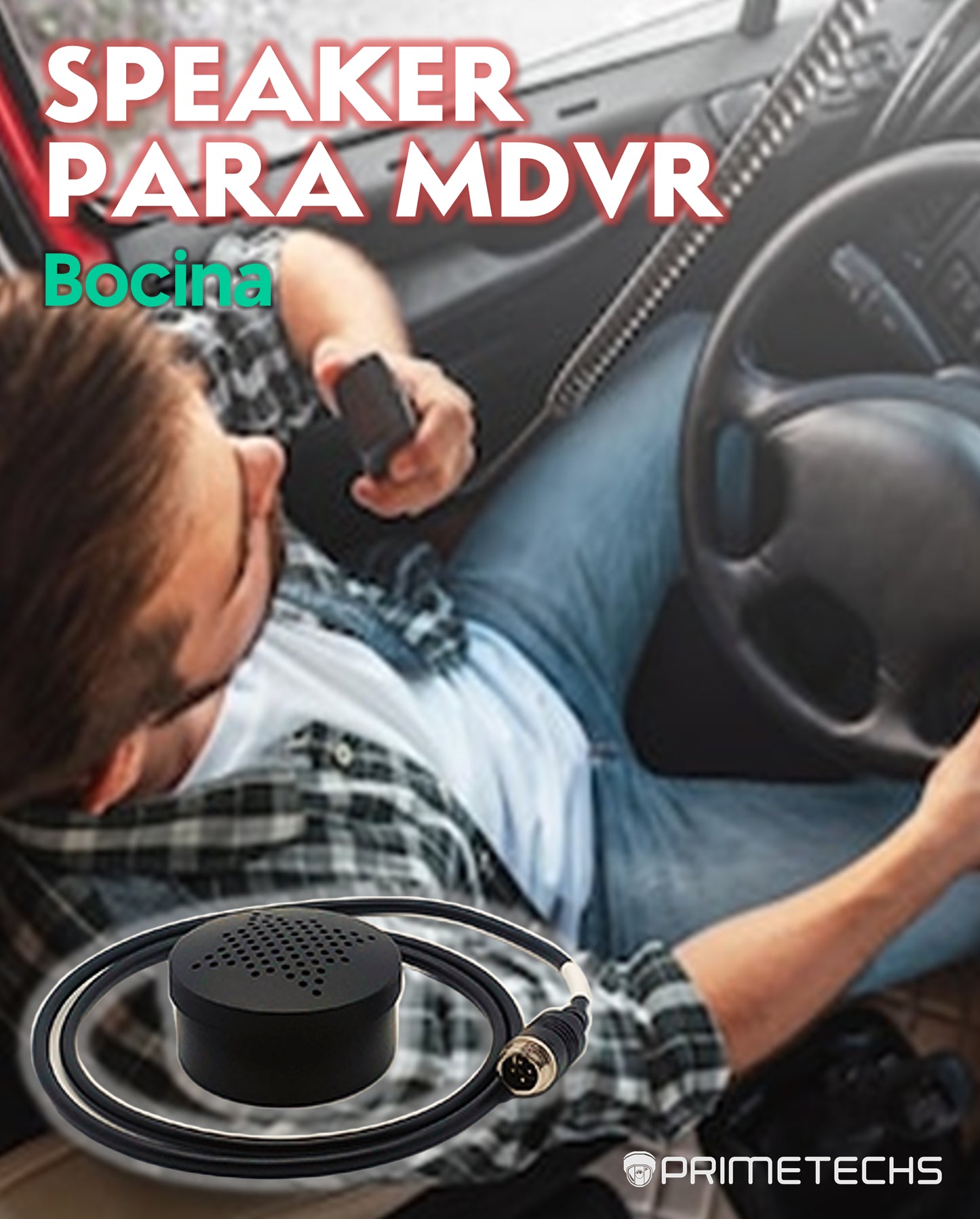 SPEAKER-BOCINA PARA MDVR MOVIL
