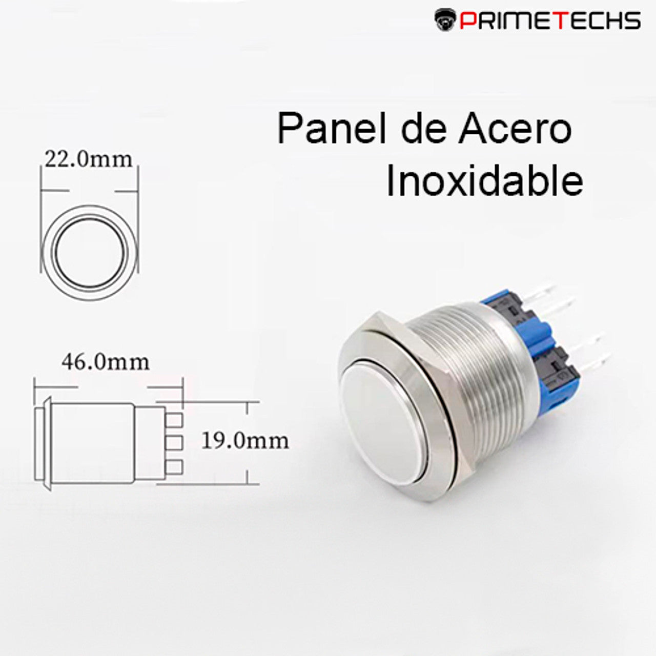 Botón liberador de salida mecánico / acero inoxidable