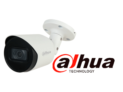 DAHUA HFW1801T-A - Cámara Bullet 4K con Micrófono Integrado