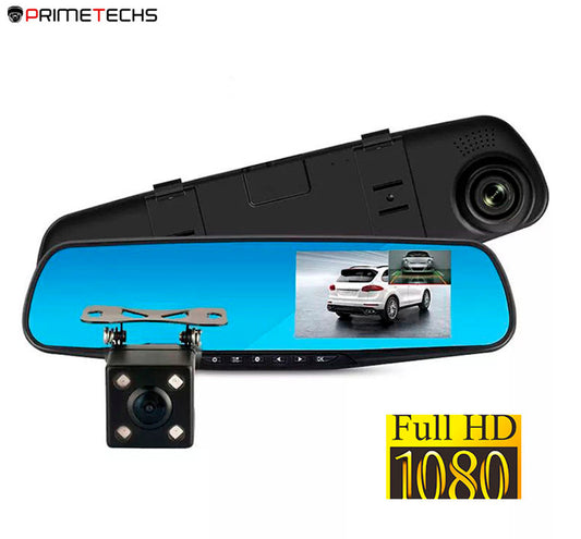 Cámara Retrovisor HD con pantalla, fácil instalación para Automóvil y Autobus