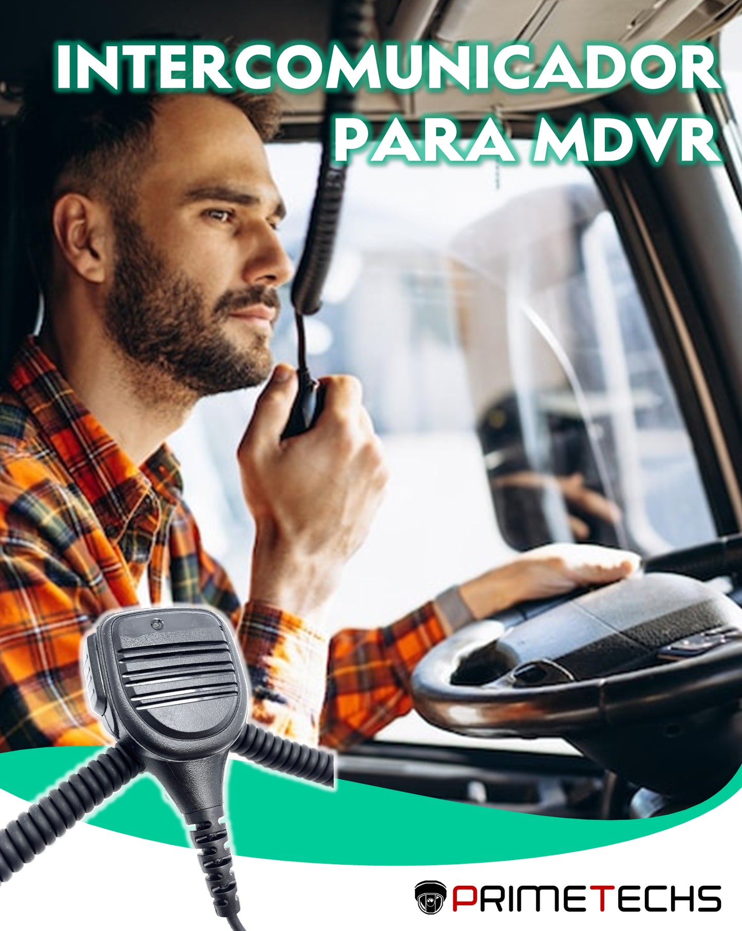 Intercomunicador para MDVR Móvil