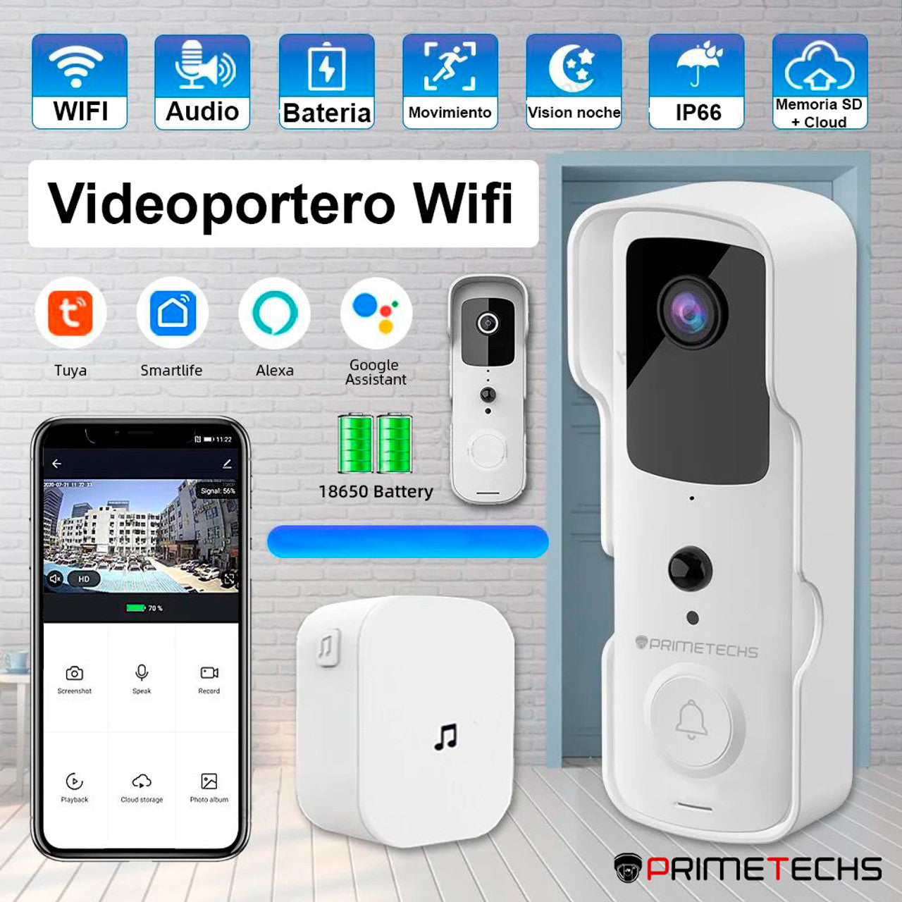 VIDEOPORTERO WIFI