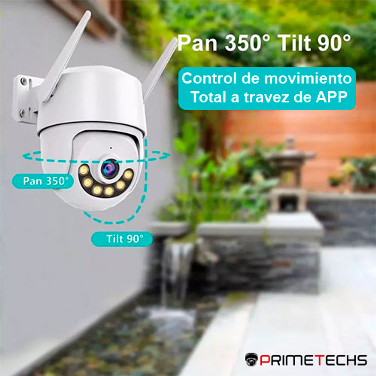 Cámara WIFI 2mp con IA con audio y grabación en la nube