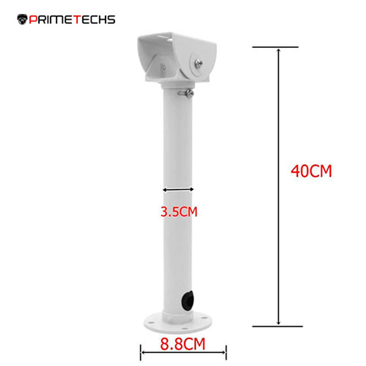 Bracket de montaje para cámaras de aluminio / 30cm fijo