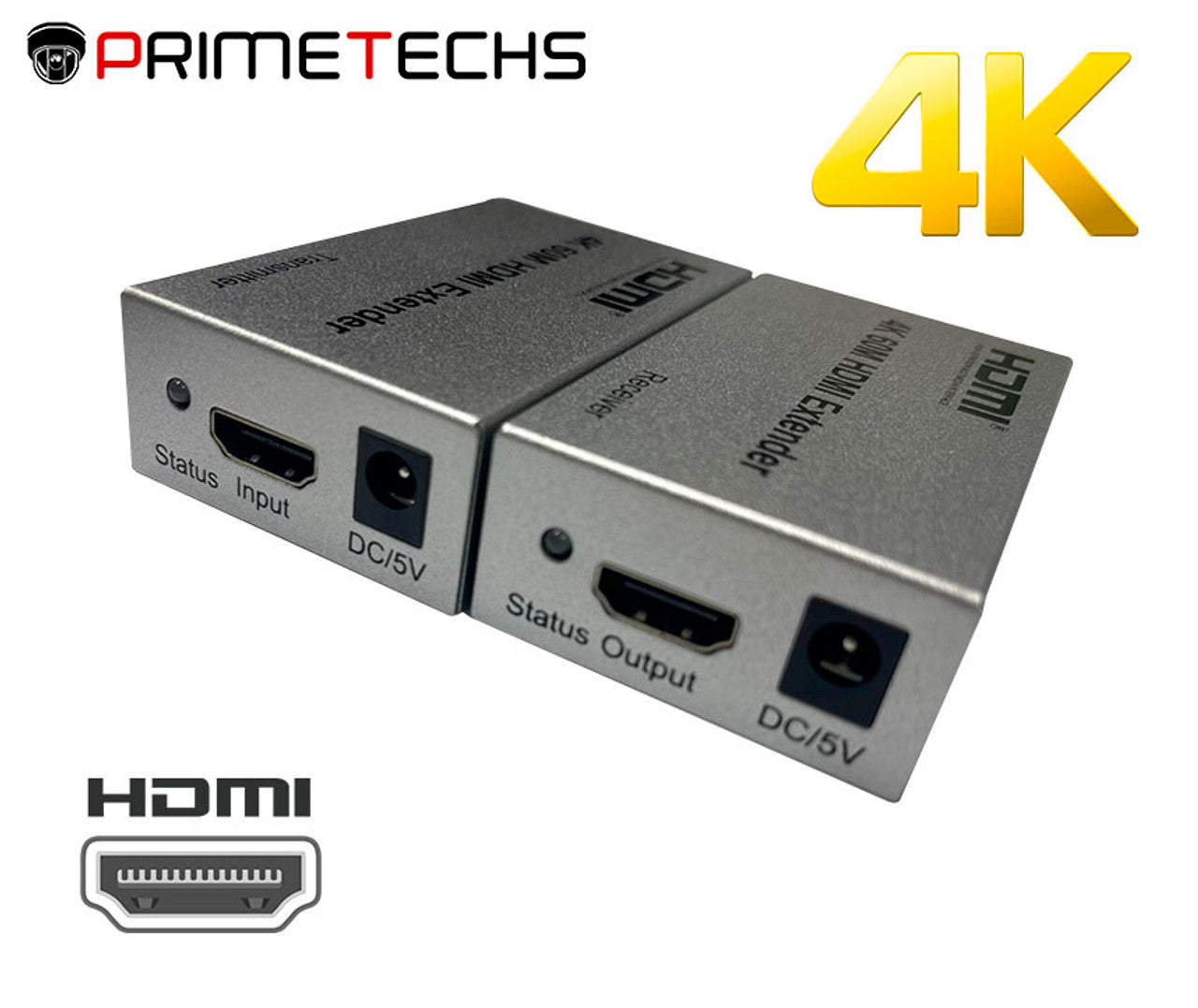 PRIMETECHS Extensor HDMI 4K 60MTS
