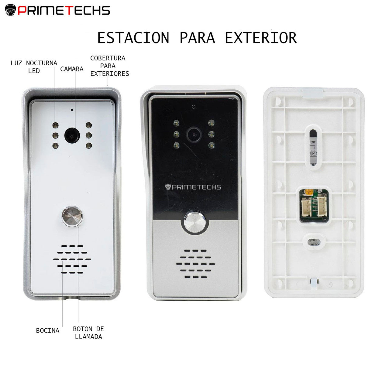 Kit Videoportero con Monitor de 7 pulg.