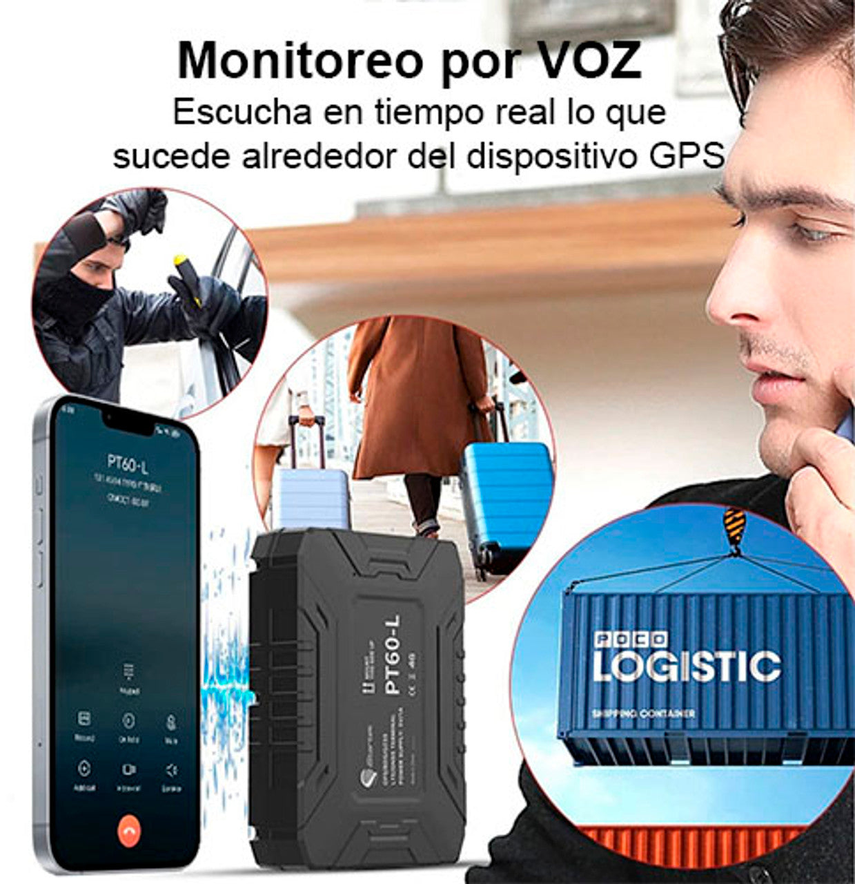 GPS Alta resistencia magnético