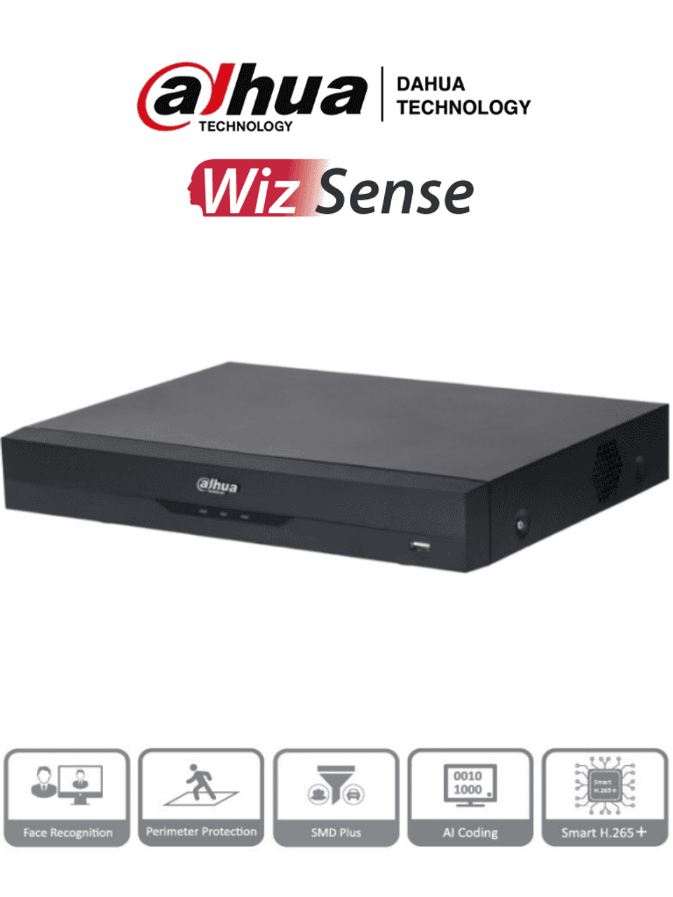 DAHUA XVR5116HE-I3 -DVR de 16 Canales 5 Megapixeles Lite