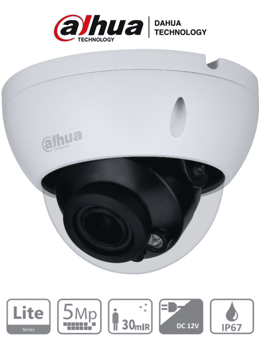 DAHUA HAC-HDBW1500R-Z- Cámara Domo Antivandálica HDCVI 5MP