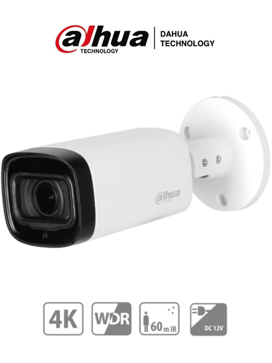 DAHUA HFW1801R-Z-IRE6 - Cámara Bullet de 8 Mp/ Lente Motorizado