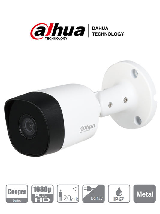 DAHUA HAC-HFW1209CN-A-LED - Cámara Bullet Full Color 1080p