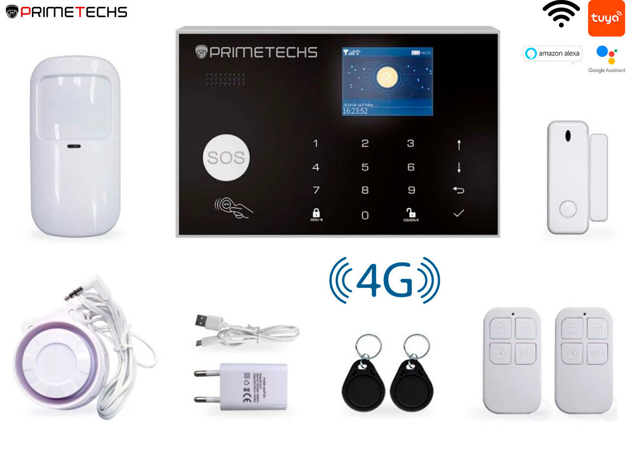 Alarma Hogar y Negocio WIFI 4G