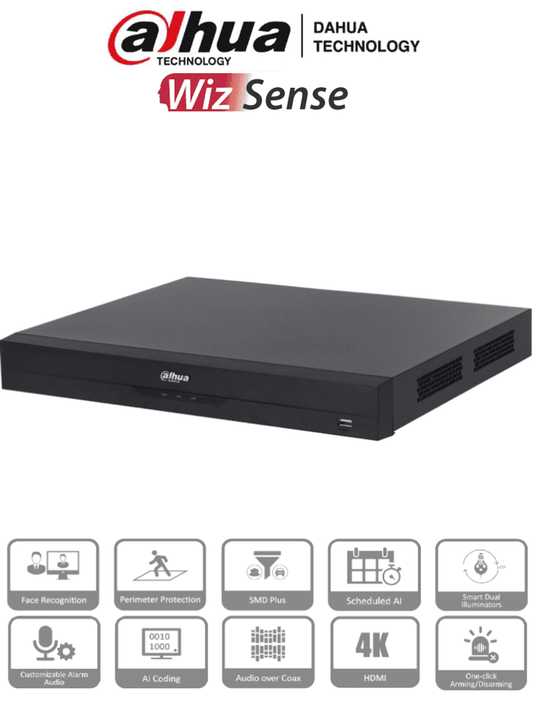 DAHUA XVR5232AN-4KL-I3 - DVR de 32 Canales 4k/ 8 MP