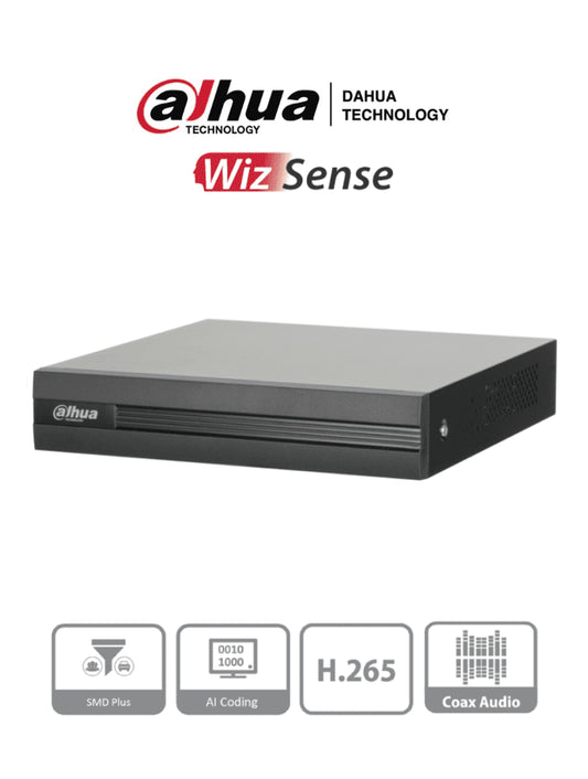 DAHUA XVR1B08-I - DVR de 8 Canales 1080p Lite/ WizSense