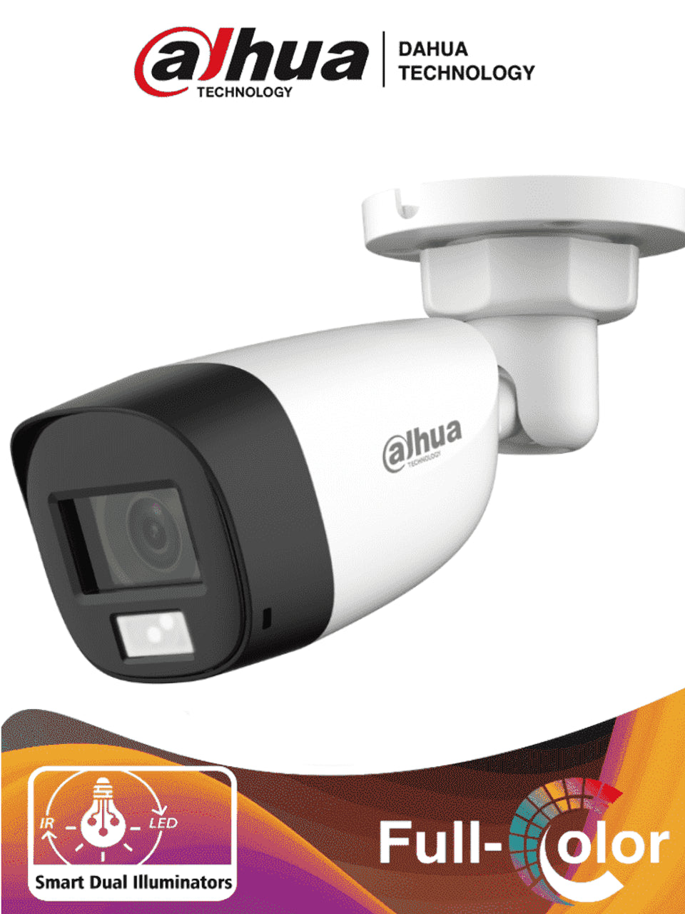 DAHUA HAC-HFW1200CLN-IL-A - Cámara Bullet de 2 Megapixeles