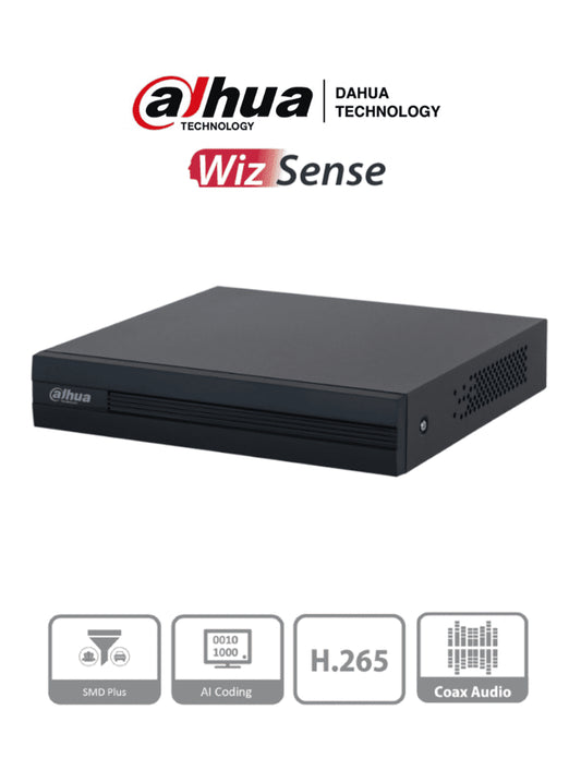 DAHUA XVR1B04-I - DVR 4 Canales 1080p Lite / WizSense