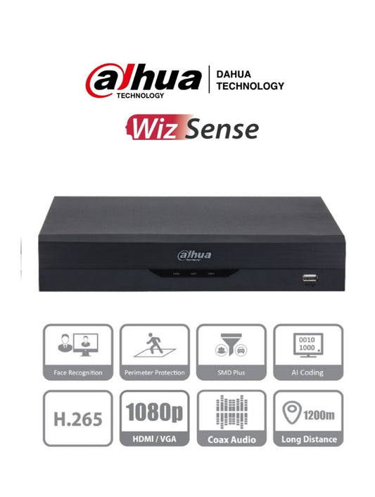 DAHUA XVR5108HS-I2 (I3) - DVR de 8 Canales 5 MP