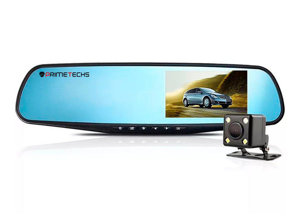 Cámara Retrovisor HD con pantalla, fácil instalación para Automóvil y Autobus