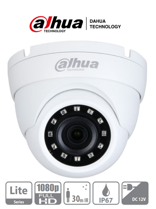 DAHUA HDW1200M28 - Cámara Domo 1080p/ Metálica