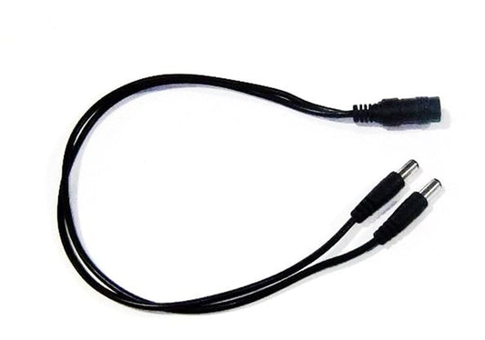 Divisor de energía / Tipo pulpo / 2 Conectores macho / 2.1 mm / 1 Conector hembra