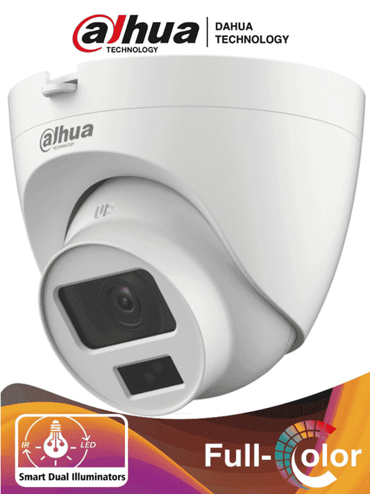 DAHUA HAC-HDW1200CLQN-IL-A - Cámara Domo de 2 Megapixeles