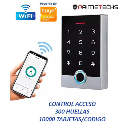 Control de Acceso Wifi con aplicación celular / Para exteriores IP68 Metálico