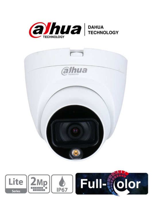 DAHUA HAC-HDW1209TLQN-A-LED - Camara Domo Full Color 1080p