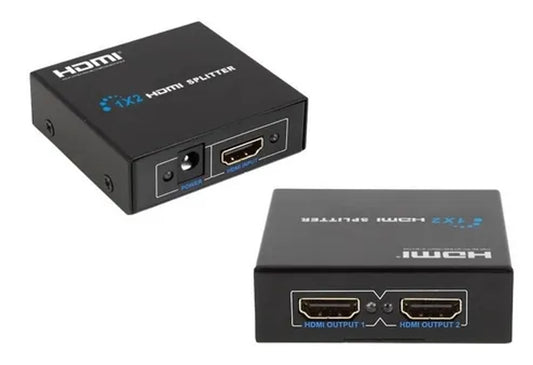 Splitter De 1 Entrada / 2 salidas / 1080 / HDMI
