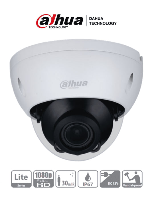 DAHUA HAC-HDBW1200R-Z- Cámara Domo Antivandálica HDCVI 1080p