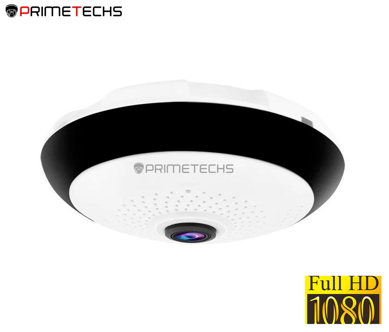 Cámara Fisheye IP WIFI 360°, APP móvil, Detección de movimiento, Audio bidireccional