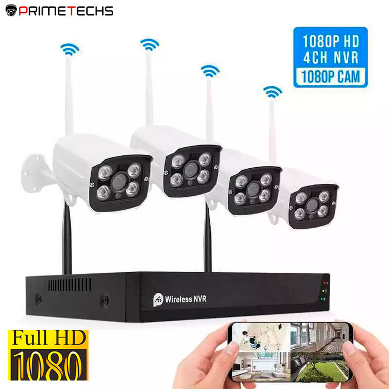 Kit de cámaras WIFI 2mp inalámbrico