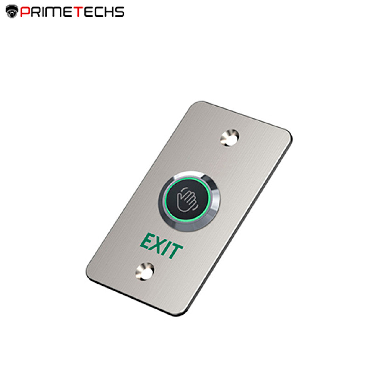 Boton liberador de salida sin contacto / Acero inoxidable