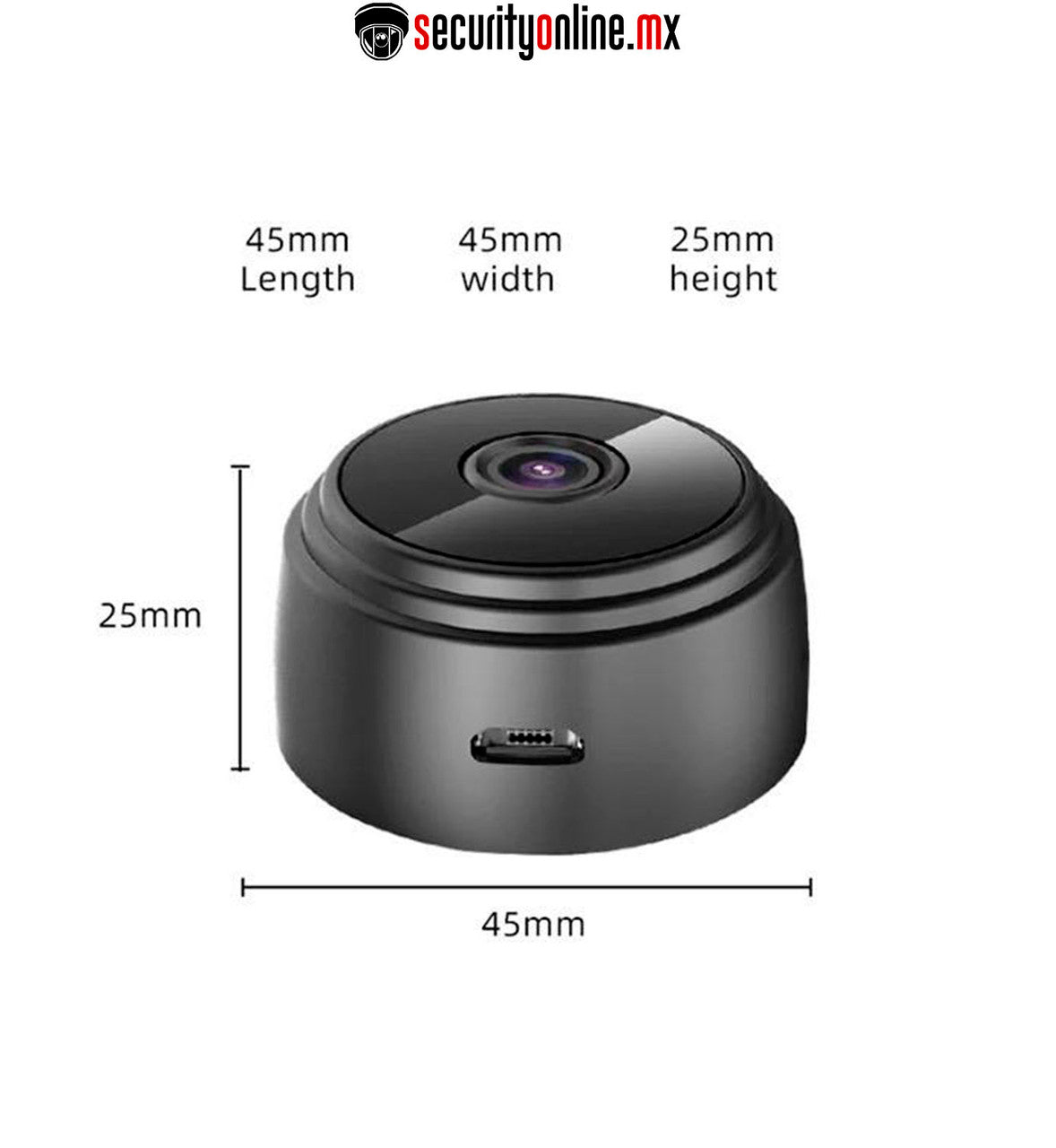 Mini cámara WiFi HD Micro Voz Video Grabadora Inalámbrica IP Aplicación celular V380