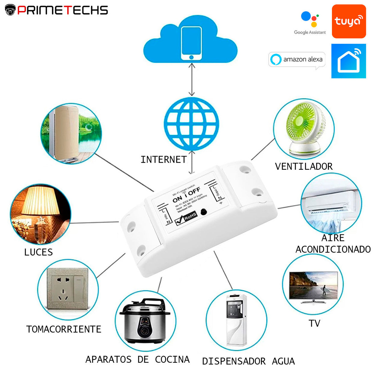 Apagador/Interruptor Inteligente 110V