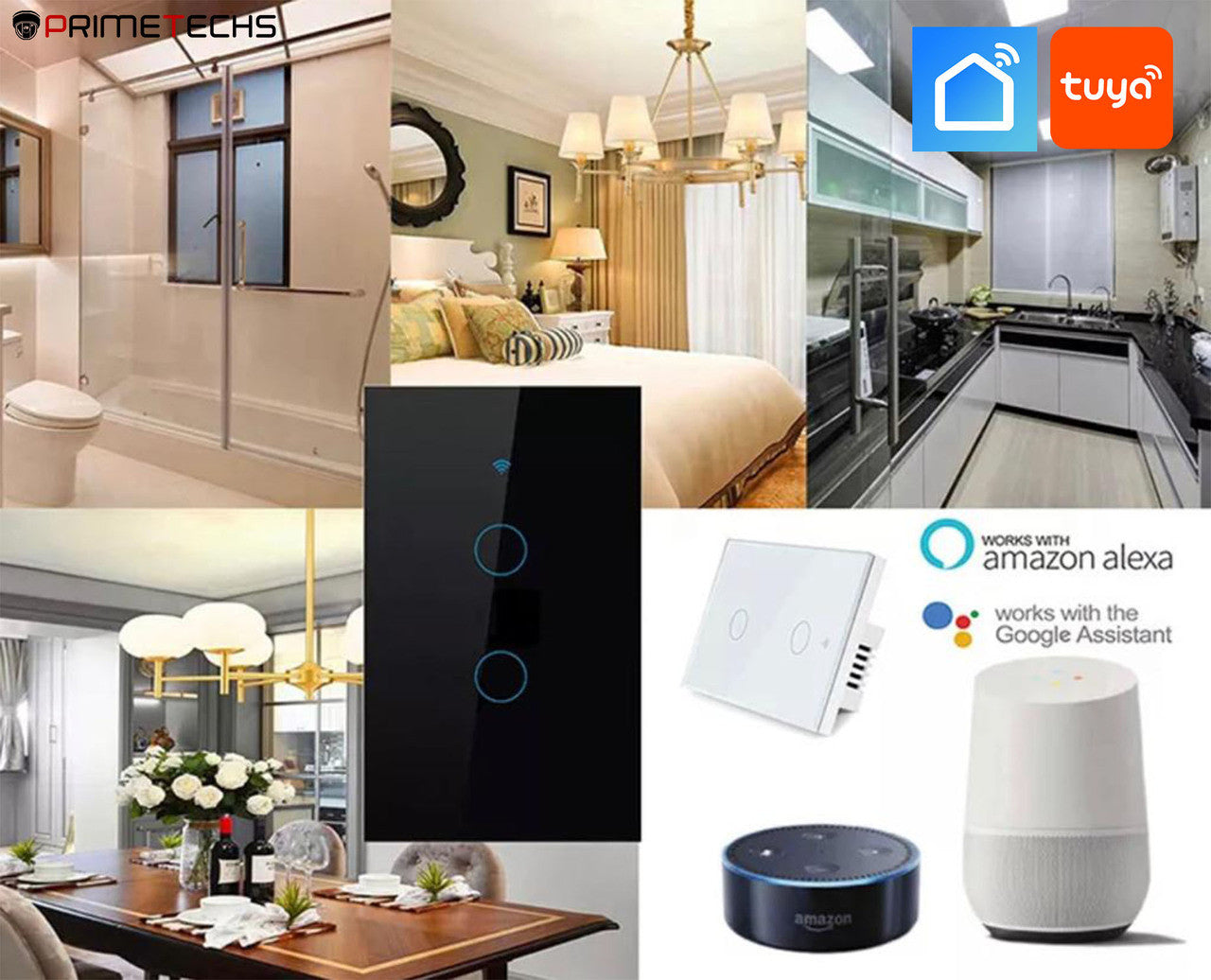 Apagador/Interruptor Inteligente de 2 vías