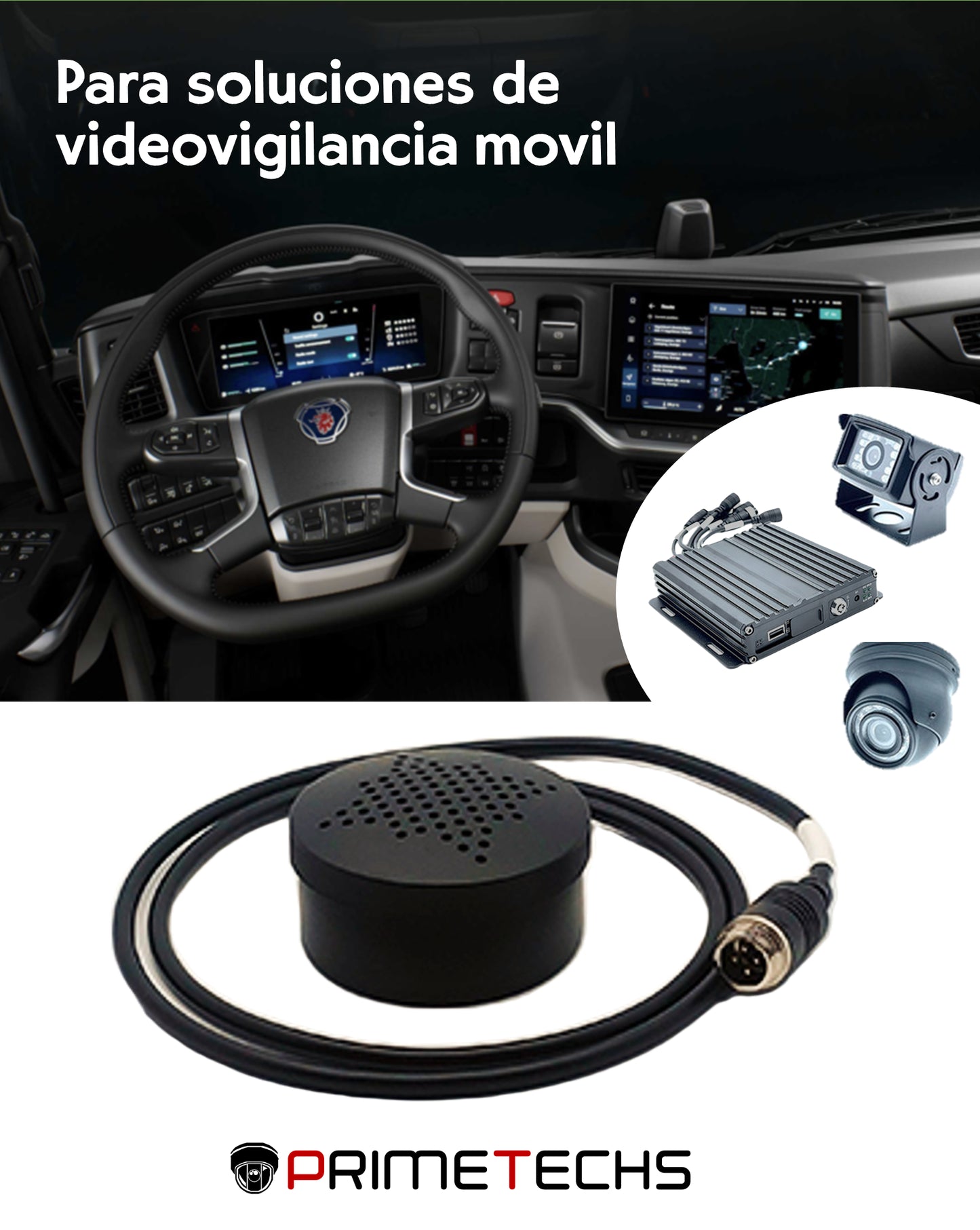 SPEAKER-BOCINA PARA MDVR MOVIL