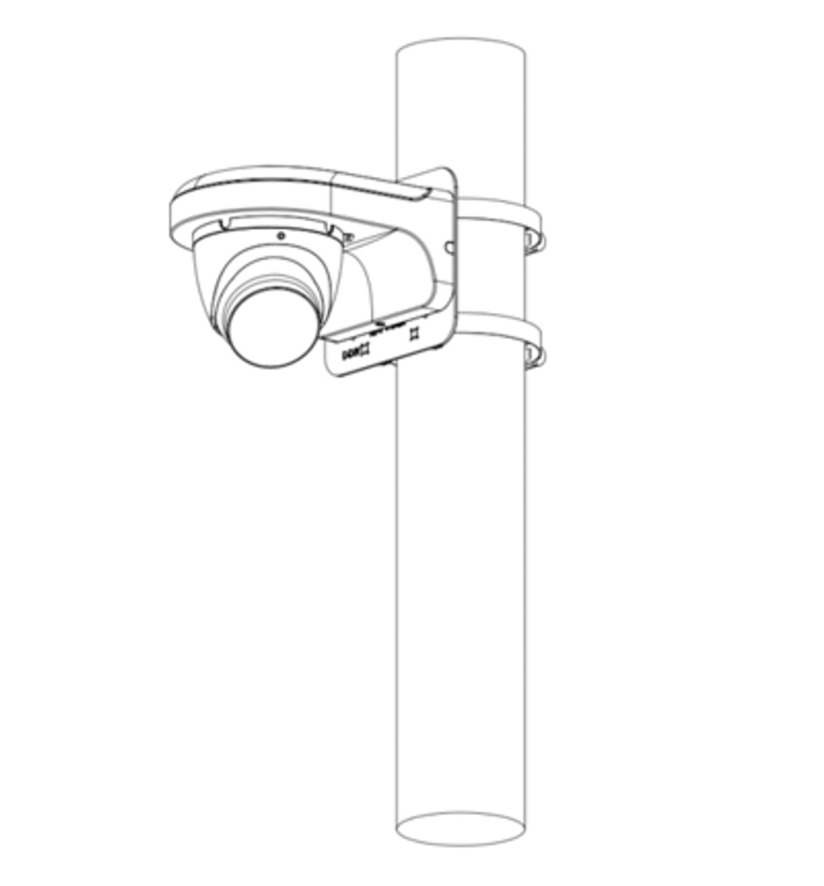 DAHUA HAC-HDW1809TLM-A-LED - Cámara Domo Eyeball 4k Full Color 8 Megapixeles