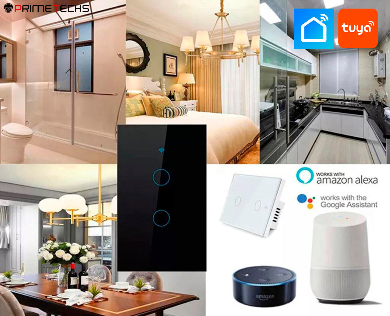 Apagador/Interruptor Inteligente de 1 vía