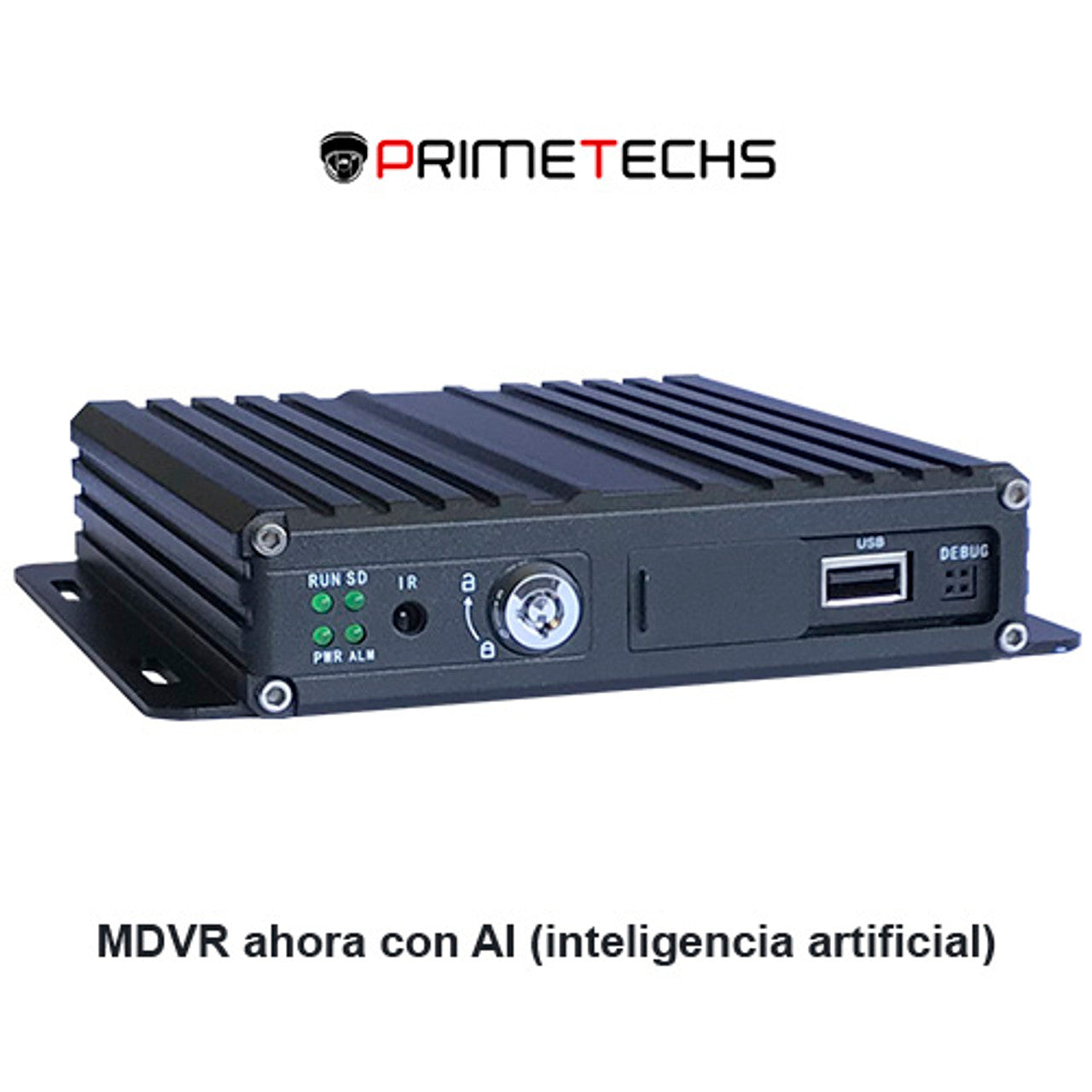 Kit DVR móvil 4G-GPS, 2 Mpx, auto/camión con Inteligencia Artificial
