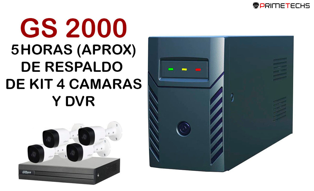 UPS Respaldo de energía GS2000/2000VA/1200WATTS