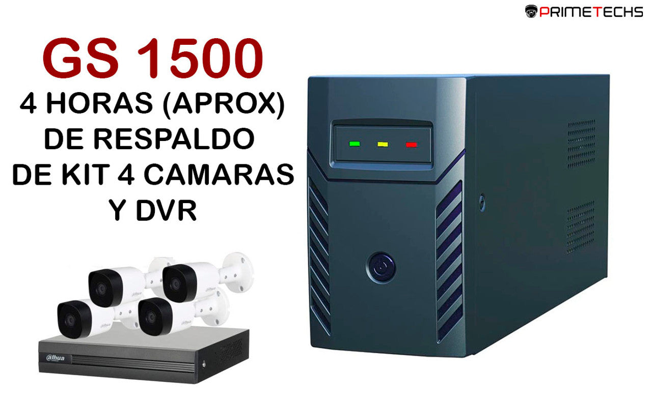 UPS Respaldo de energía GS1500/1500VA/900WATTS