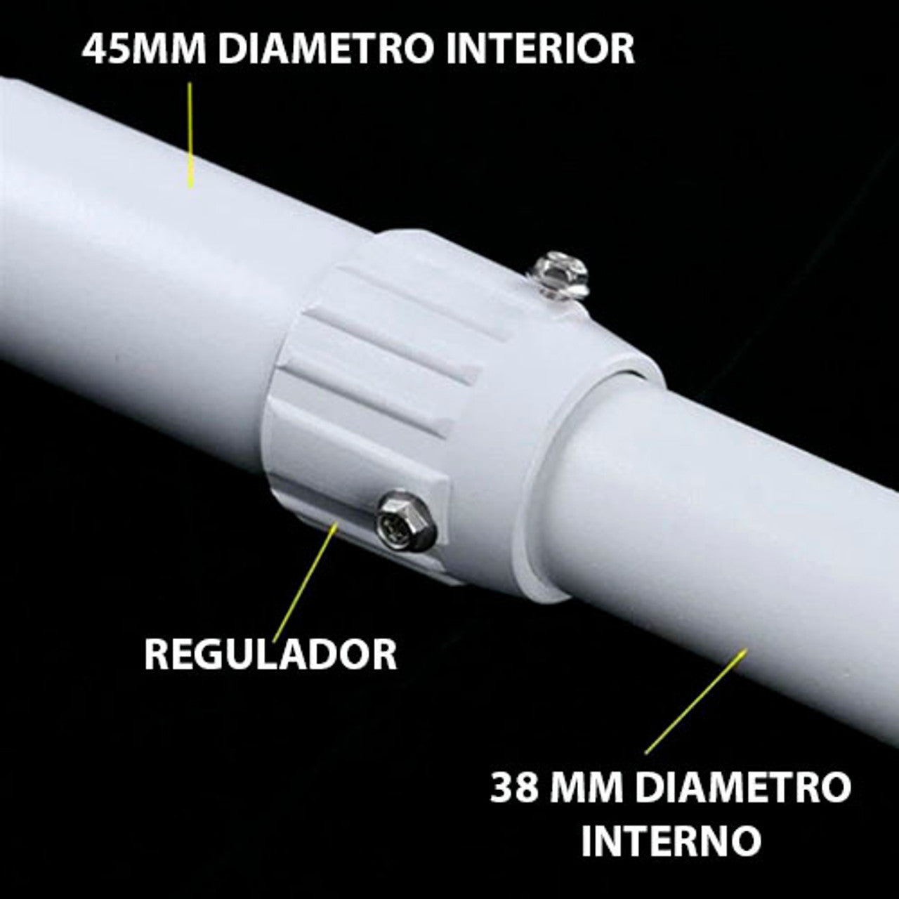 Bracket de montaje para cámaras de Aluminio extensible de 60 a 120 cm