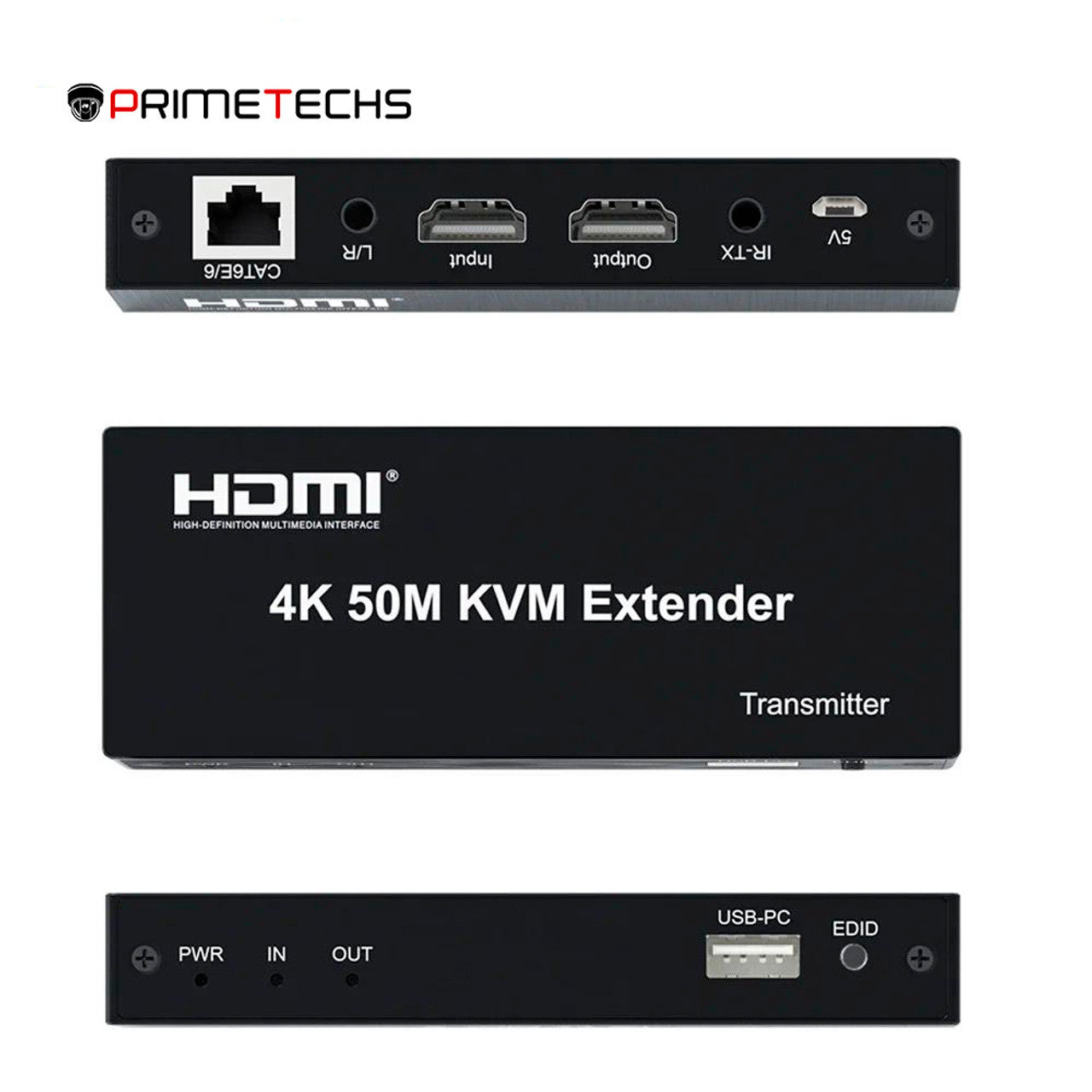 Extensor HDMI 50 metros 4K UHD por rj45