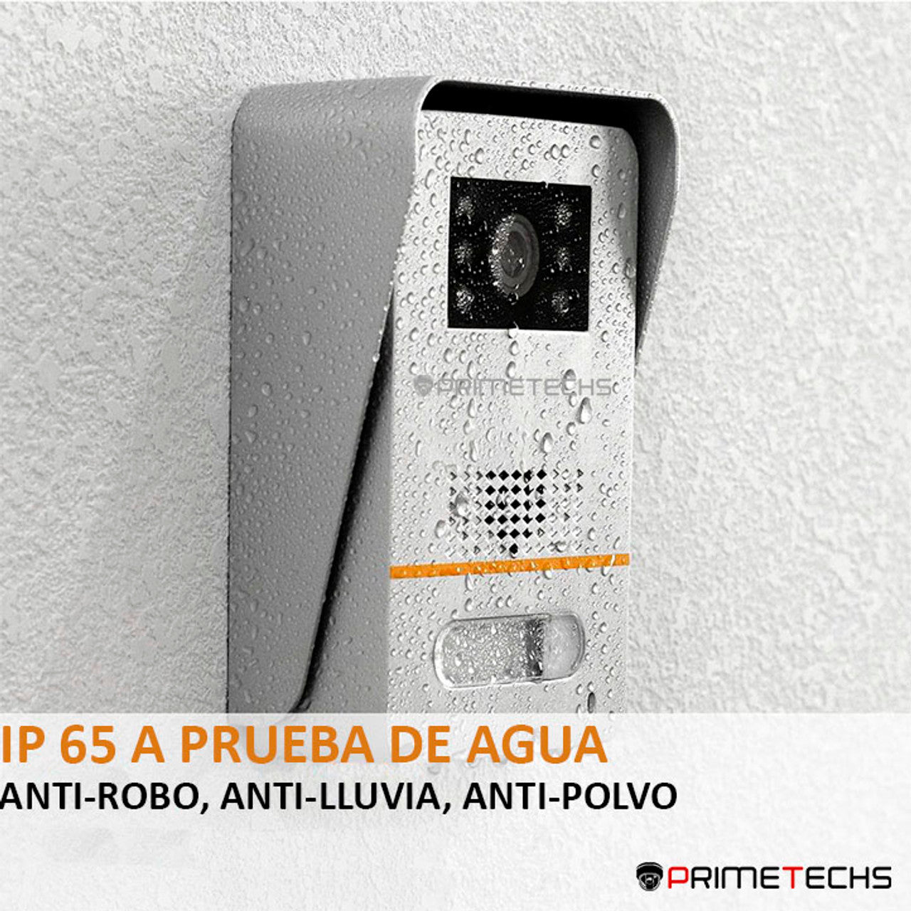 Kit Videoportero con Panel de control táctil inalámbrico