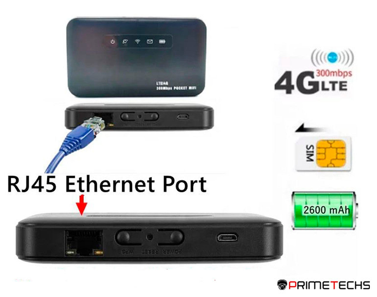 Enrutador Modem, MIFI, Internet Wi-Fi móvil, SIM 4G LTE de cualquier compañía celular