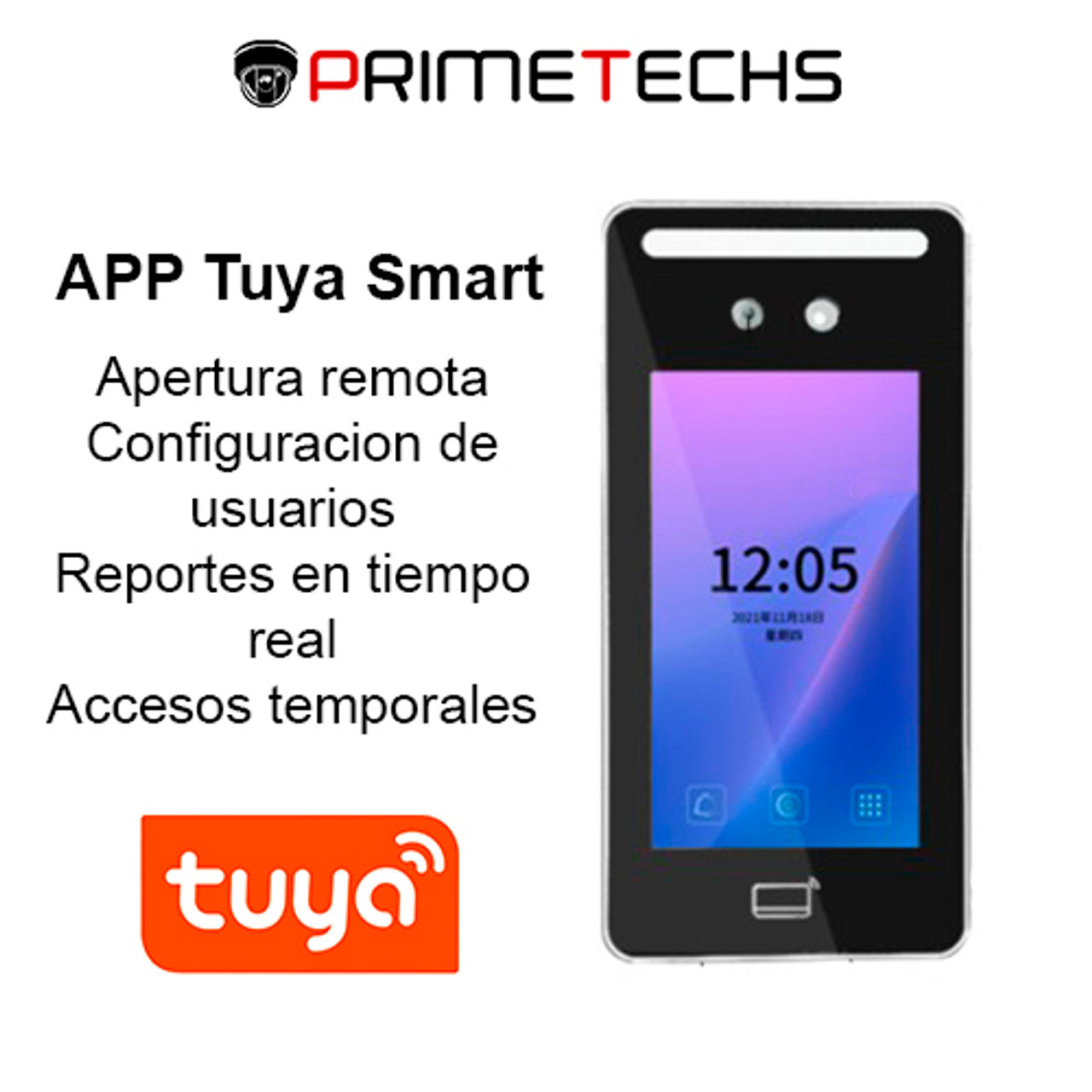 Control de acceso con reconocimiento facial / WIFI