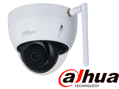 DAHUA IPC-HDBW1430DE-SW - Cámara IP Domo Wifi de 4 Mp