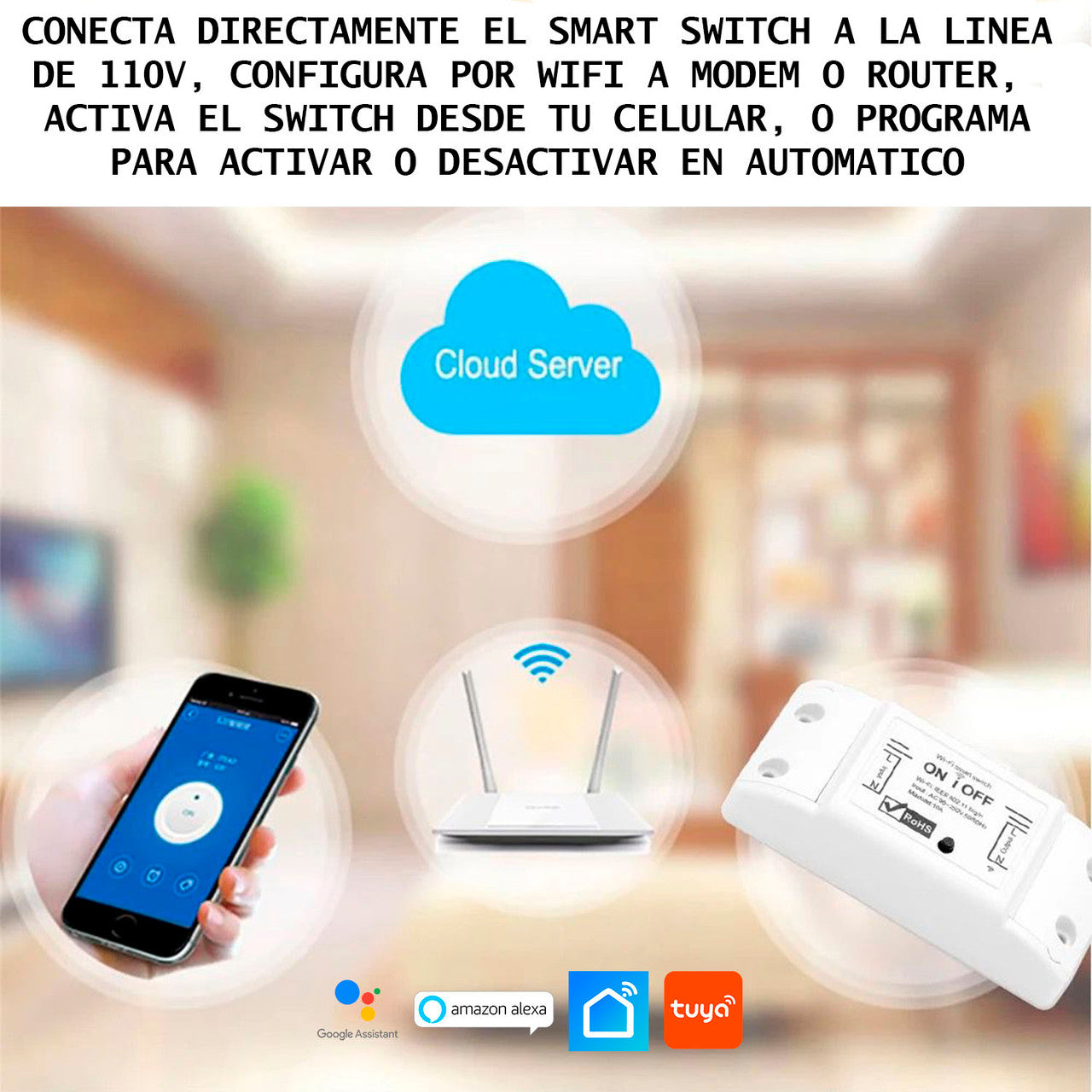 Apagador/Interruptor Inteligente 110V